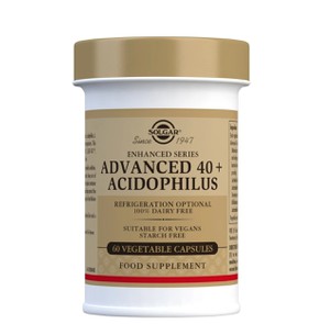Solgar Advanced 40+ Acidophilus, 60 caps