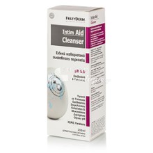 Frezyderm Intim Aid Cleanser (pH 5.0) - Ειδικό Καθαριστικό Ευαίσθητης Περιοχής για Άνδρες & Γυναίκες με Πρεβιοτικά & Εχινάκεια, 200ml
