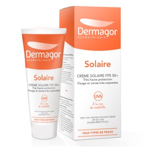 Dermagor Crème Solaire FPS 50+, 40ml