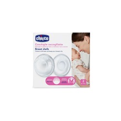 Chicco Breast Shells Προστατευτικά Κοχύλια Συλλογής Μητρικού Γάλακτος 2 τεμάχια