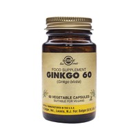 Solgar Ginkgo Biloba 60 Φυτικές Κάψουλες.