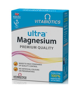Vitabiotics Ultra Magnesium-Συμπλήρωμα Διατροφής μ