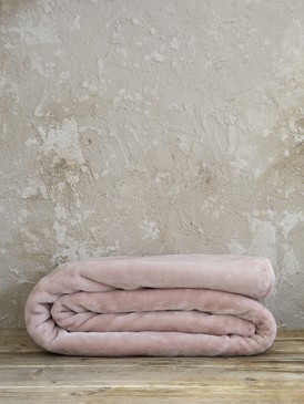 Blanket - Coperta - Powder Pink