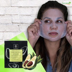 APIVITA Express beauty tissue face mask avocado 10