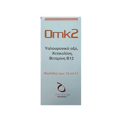ZWITTER Omk2 Οφθαλμικές Σταγόνες με Υαλουρονικό Οξύ 10ml