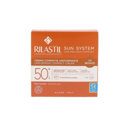 Rilastil Sun System Uniforming Compact Cream SPF50+ 03 Bronze 10gr 