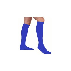 ADCO Over The Knee Socks For Men Blue Class I (19-21mm Hg) Medium (34-36) 1 pair