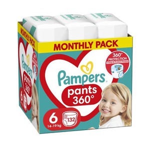 Pampers Pants Νο6 (14-19Kg) Monthly Pack 132τμχ Βρ