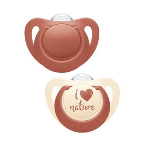 Nuk for Nature Natural Soother with Silicone Nippl