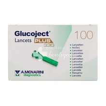 Menarini Glucoject Lancets 33G - Ακίδες Μέτρησης Σακχάρου, 100τμχ.