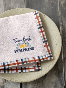 Kitchen Towel - Fresh Pumpkins