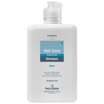 FREZYDERM Hair Force Shampoo Men- Σαμπουάν Κατά Της Τριχόπτωσης Για Άνδρες 200ml
