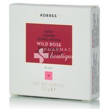 Korres Ρουζ Άγριο Τριαντάφυλλο - 12 Golden Pink, 5.5gr