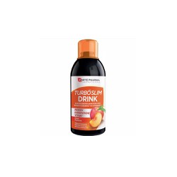 Forte Pharma Turboslim Drink Συμπλήρωμα Διατροφής Μείωσης Κατακράτησης Υγρών & Απώλειας Βάρους Με Γεύση Ροδάκινο 500ml