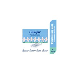 Clinofar Sterile Saline Ampoules For Nasal Decongestion 30x5ml