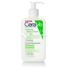 CeraVe Hydrating Cream-to-Foam Cleanser for Normal to Dry Skin - Καθαρισμός & Ντεμακιγιάζ, 236ml
