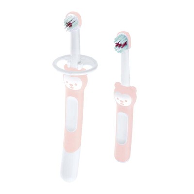 MAM Οδοντόβουρτσα Learn To Brush Set Με Ασπίδα Προστασίας Για 5+ Μηνών 608G
