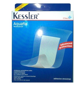 Kessler Waterproof Adhesive Dressings 10x20cm, 4 D