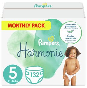 Pampers Harmonie Size. 5 (11kg-16kg) Monthly Pack 