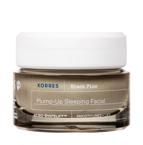 Korres Black Pine 4D Plump-Up Sleeping Facial, 40m