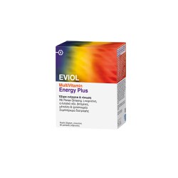 Eviol MultiVitamin Energy Plus Nutritional Supplement For The Production & Release Of Energy In The Body 30 capsules