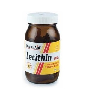 Health Aid Lecithin 1200 mg  50 Capsules