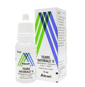 Alcon Tears Naturale II Οφθαλμικό Διάλυμα, 15ml
