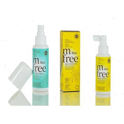 Μ-FREE Lice Set Λοσιόν Σε Spray Για Πρόληψη & Αντιμετώπιση Ενάντια στις Ψείρες Lice Για Παιδιά 2 Τεμάχια