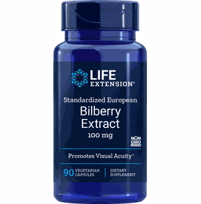 Life Extension Bilberry Extract, 90 vcaps