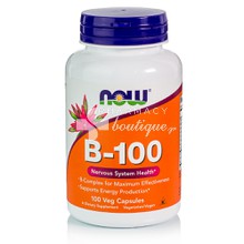 Now Vitamin B-100 Complex, 100 caps