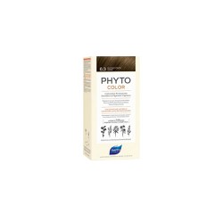 Phyto Phytocolor Μόνιμη Βαφή Μαλλιών 6.3 Ξανθό Σκούρο Χρυσό 50ml