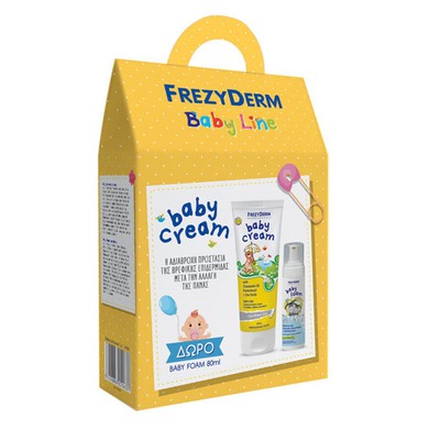 FREZYDERM Promo Baby Cream 175ml & ΔΩΡΟ Baby Foam 