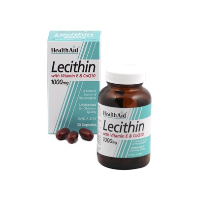 HEALTH AID Lecithin with CoQ10 & Vitamin E 