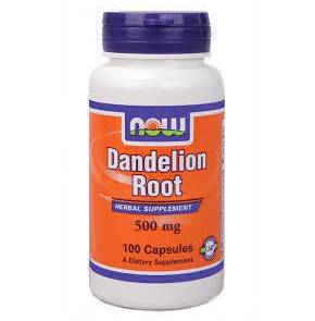 Now Foods Dandelion Root 500 mg - 100 Capsules