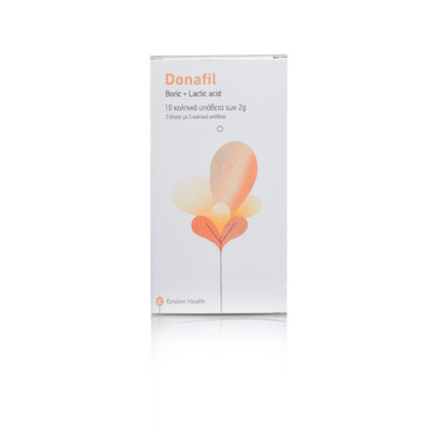 EPSILON HEALTH Donafil Vaginal Suppositories With Antimicrobial, Protective Action x10