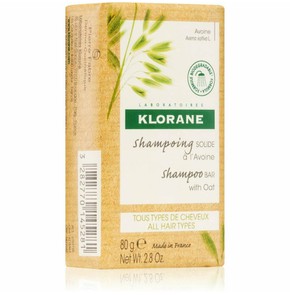 Klorane Shampoo Solide a L'Avoine, 80gr