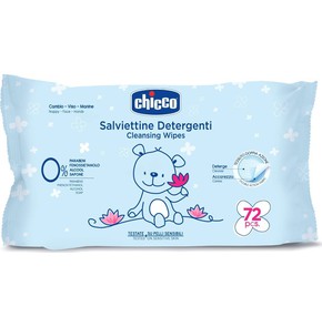 Chicco Cleansing Wipes, 72 pcs