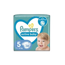 Pampers Active Baby Diapers Size 6 (11-16kg) 38 Diapers