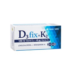 Uni-Pharma 1200 IU Vitamin D3 Fix + 45μg Vitamin K