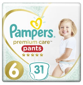 Pampers Premium Care Pants Μέγεθος 6 (15+kg) - 31 