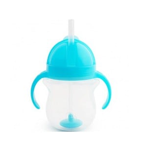 Munchkin Tip Sip Straw Cup 6M Light Blue Color, 20