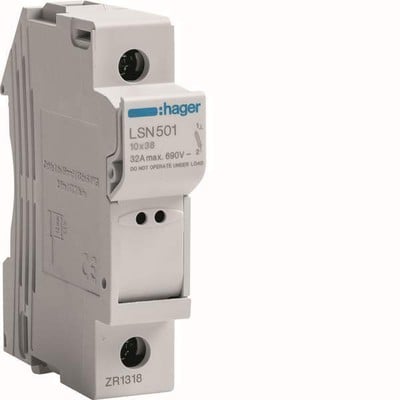 Fuse Holder L38 1P