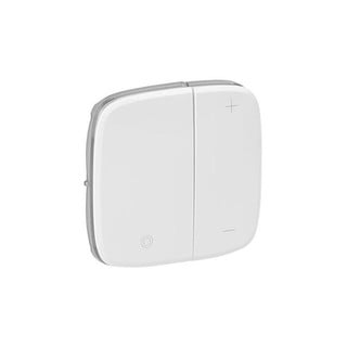 Valena Allure Cover Plate Dimmer 2 Gangs White 752