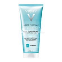 Vichy Purete Thermale Fresh Cleansing Gel for Sensitive Skin & Eyes - Τζελ Καθαρισμού για Πρόσωπο & Μάτια, 200ml