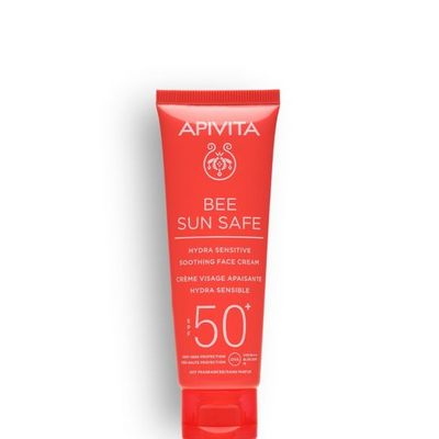APIVITA Bee Sun Safe Face Sensitive Cream SPF50+ 50ml