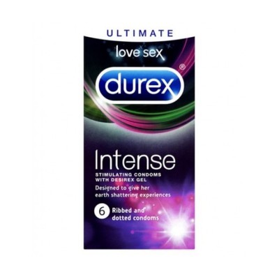 DUREX - INTENSE Προφυλακτικά - 6packs