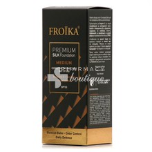 Froika Premium Silk Foundation SPF30 (Medium) - Ελαφρύ Make Up με Ματ Αποτέλεσμα (Μέτριο), 30ml