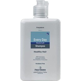 Frezyderm Every Day Shampoo 200ml, Προσφέρει αποτελεσματικό καθαρισμό, προστατεύει το τριχωτό και τα μαλλιά και ενισχύει τη δύναμη και τη λάμψη της τρίχας