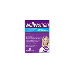 Vitabiotics Wellwoman Original Πολυβιταμινούχο Συμπλήρωμα Ειδικά Σχεδιασμένο Για Την Γυναίκα 30 ταμπλέτες