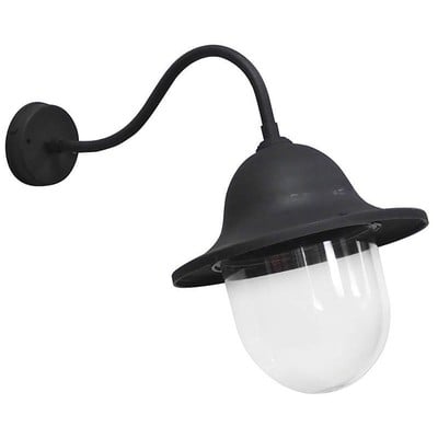 Wall Light Lp-801As Black Plastic